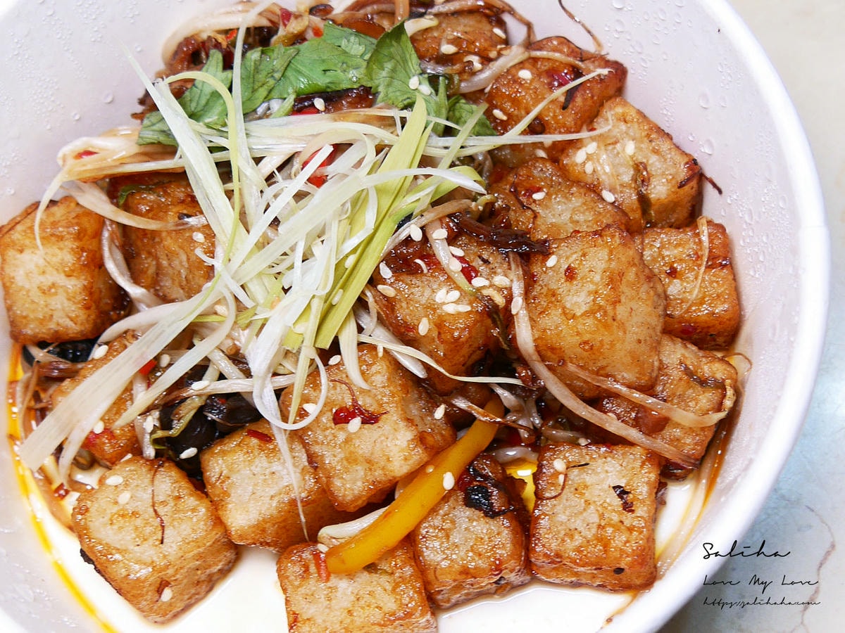 新北永和素食推薦點頭蔬食創意料理素食熱炒永安市場站 (1)
