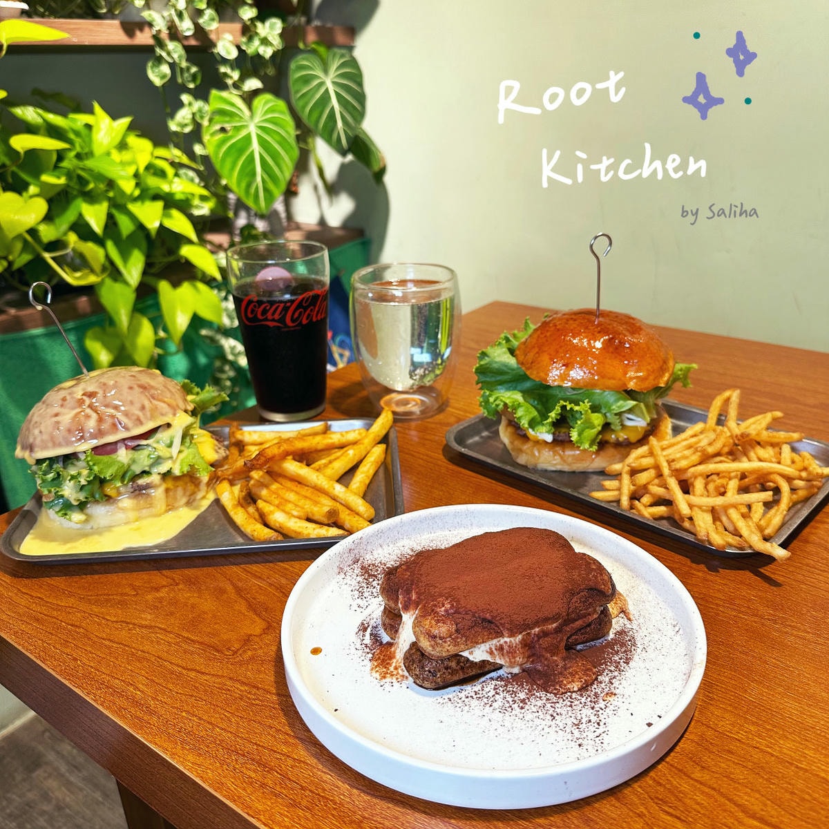 新店餐廳root kitchen美式漢堡小碧潭京站附近餐廳