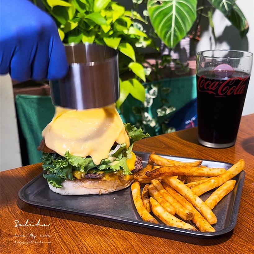 新店餐廳root kitchen美式漢堡小碧潭站美食滿滿的起司漢堡 (2)