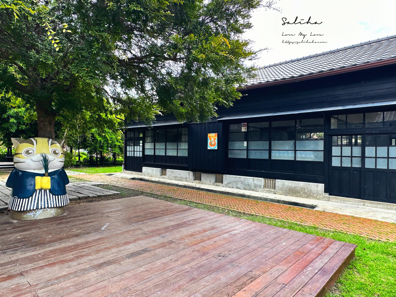 苗栗苑裡景點山腳國小好拍日式建築苑裡一日遊 (6)