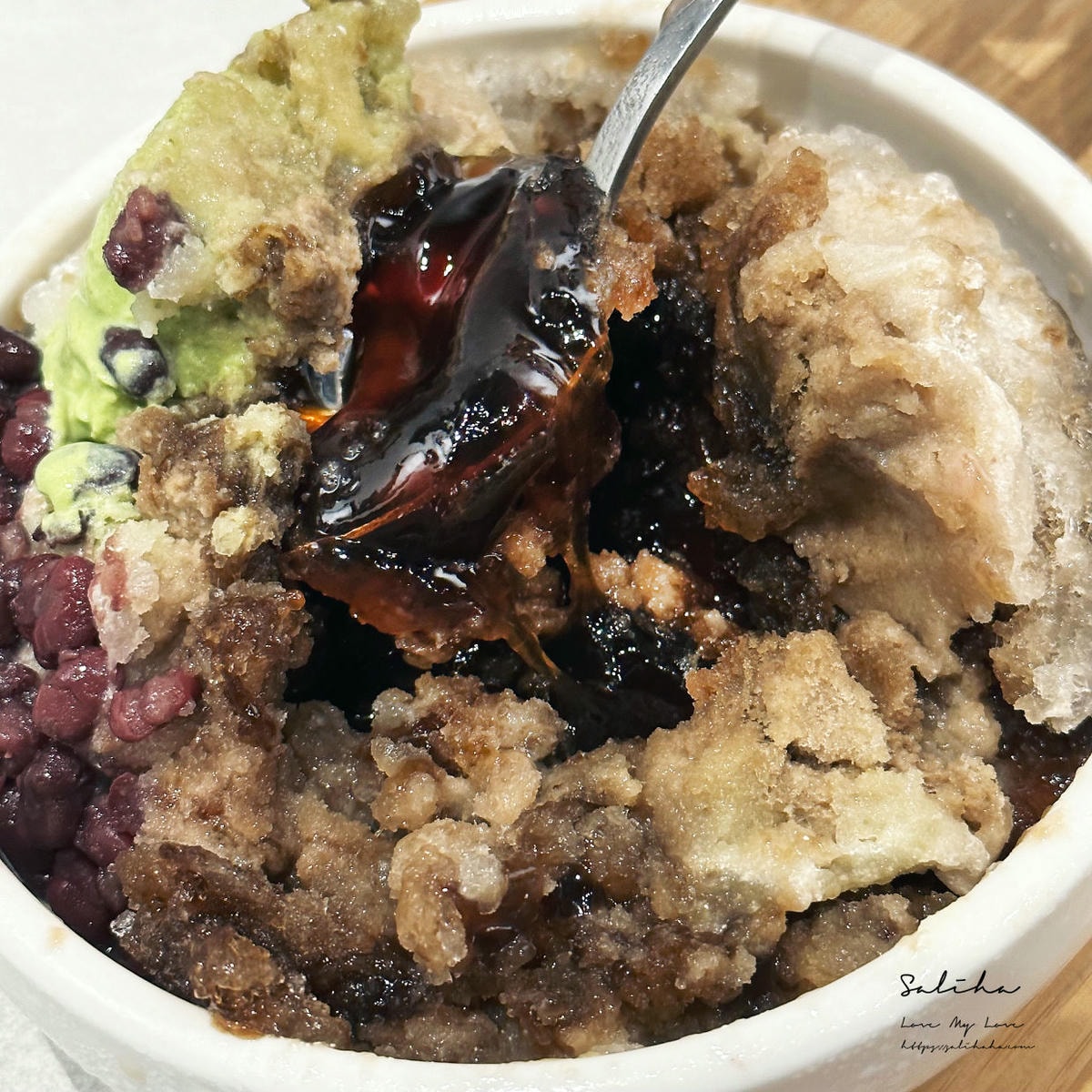 台北冰店中山站美食推薦八時神仙草中山店仙草冰磚去打的刨冰芋圓甜點推薦 (2)