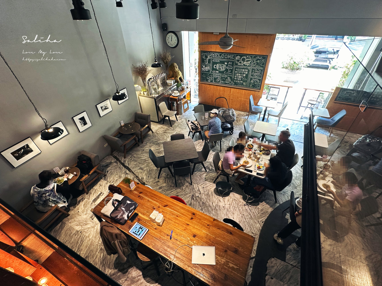 東區不限時咖啡廳c25度咖啡館忠孝敦化不限時餐廳好吃豬排飯早午餐 (1)