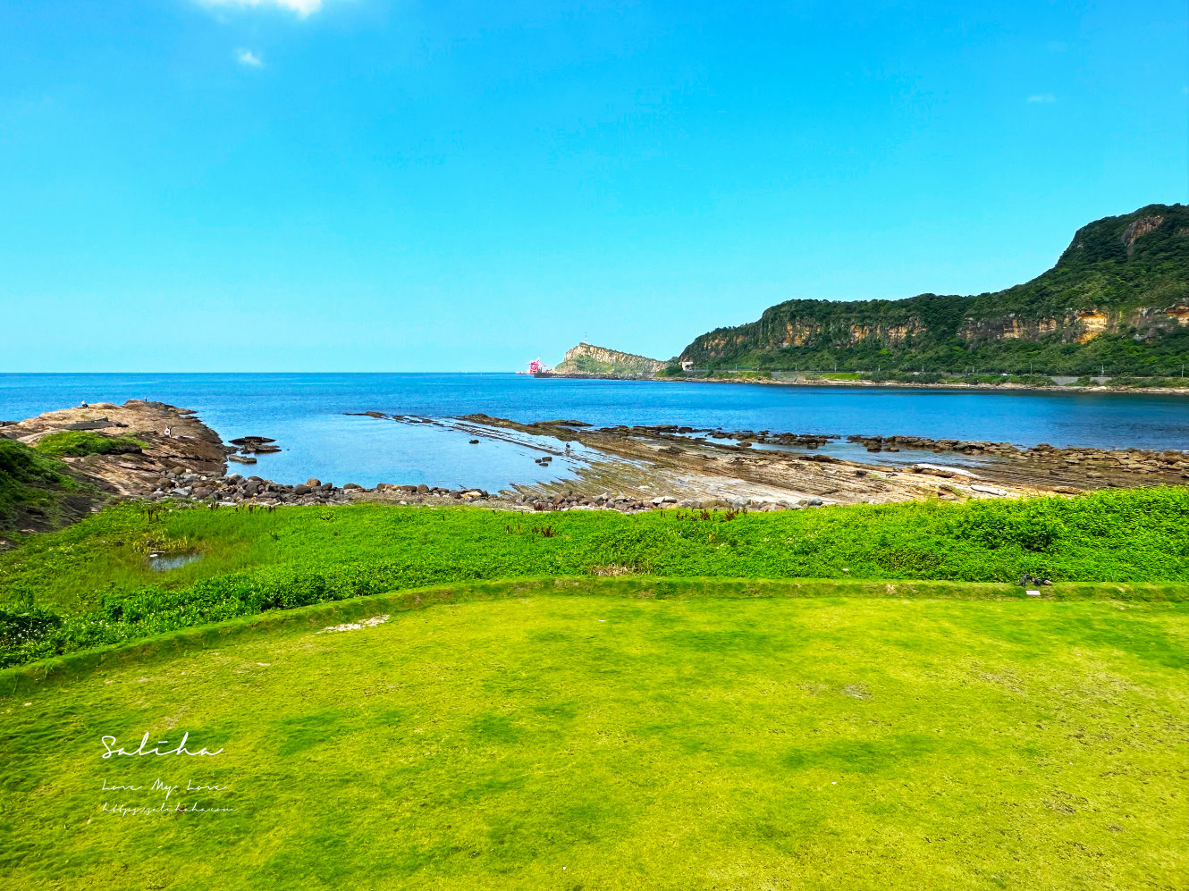 萬里景觀咖啡山海芳園出門直接是大海大草皮新北海景餐廳 (1)
