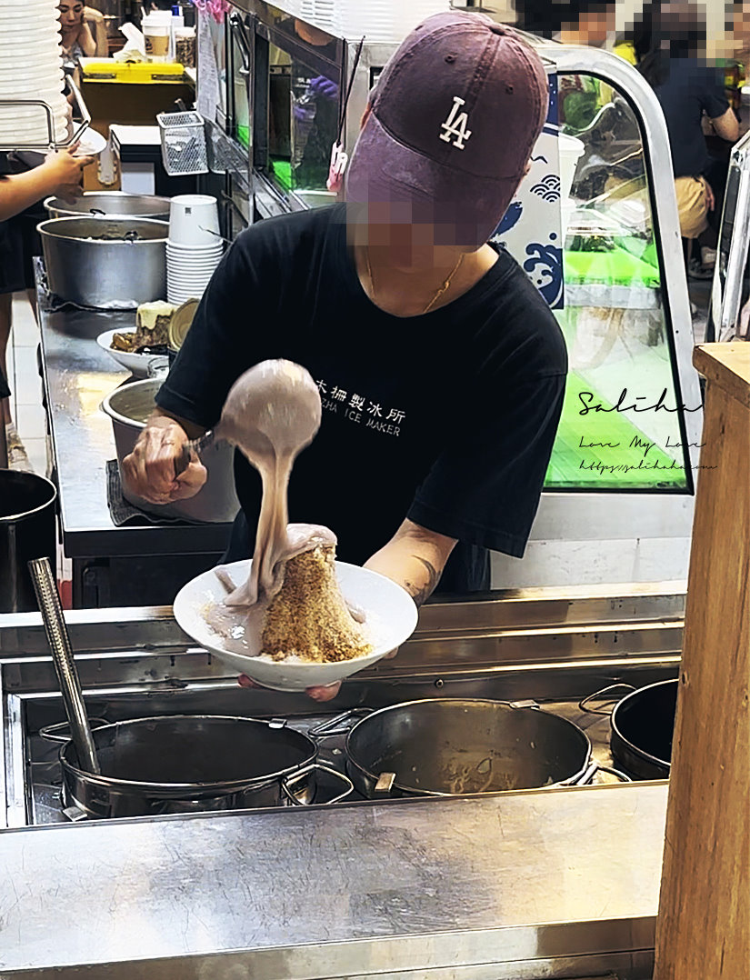 台北文山區冰店超人氣美食木柵製冰所cp值超高美味芋頭瀑布剉冰 (2)