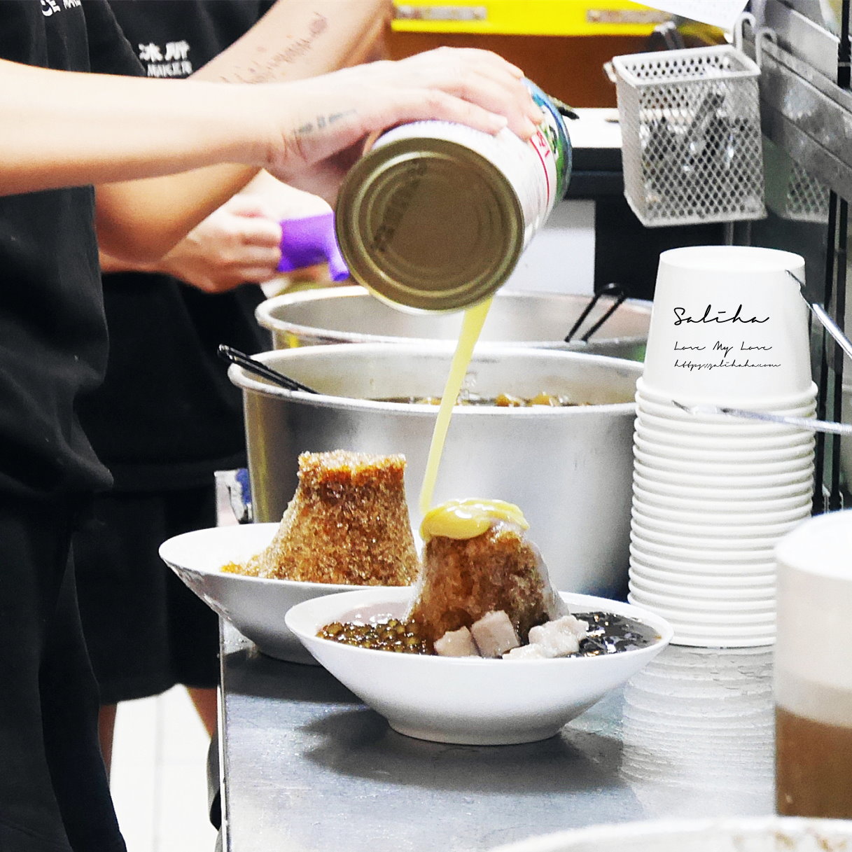 台北文山區冰店超人氣美食木柵製冰所芋泥控必吃剉冰排隊也要吃 (12)