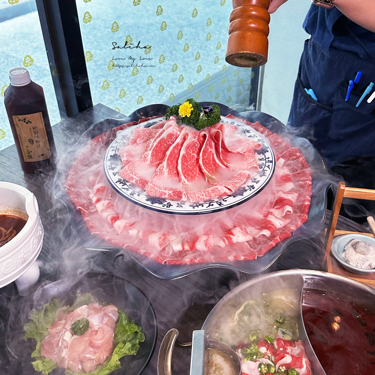 大坪林站火鍋推薦青花驕新店聚餐慶生推薦新店和牛 (1)