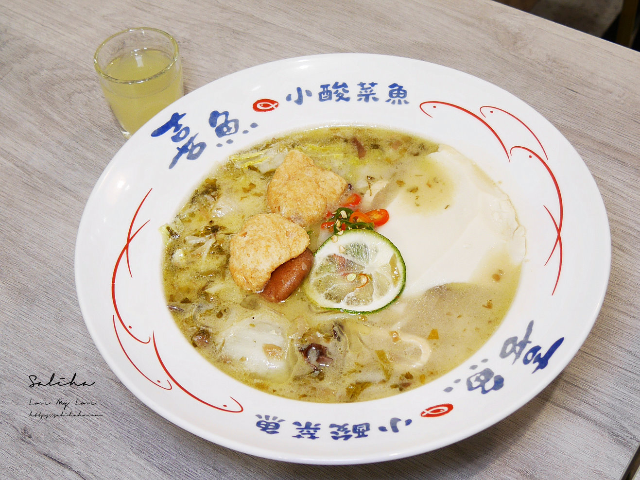新店餐廳推薦大坪林站美食喜魚小酸菜魚飲料白飯免費吃到飽 (5)