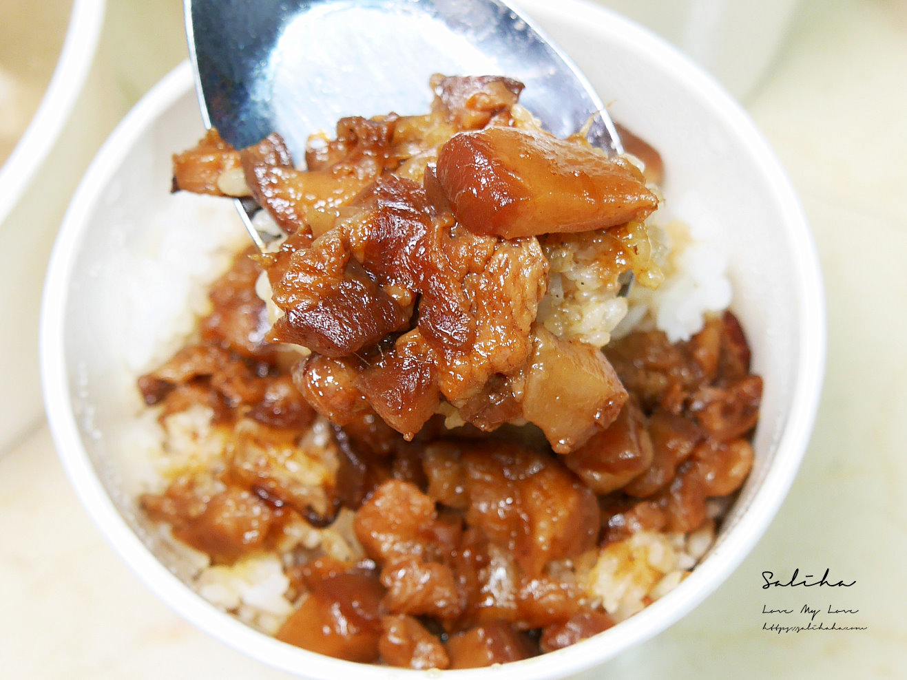 中正紀念堂站美食樂天羊肉復古風人氣小吃店10元滷肉飯 (4)