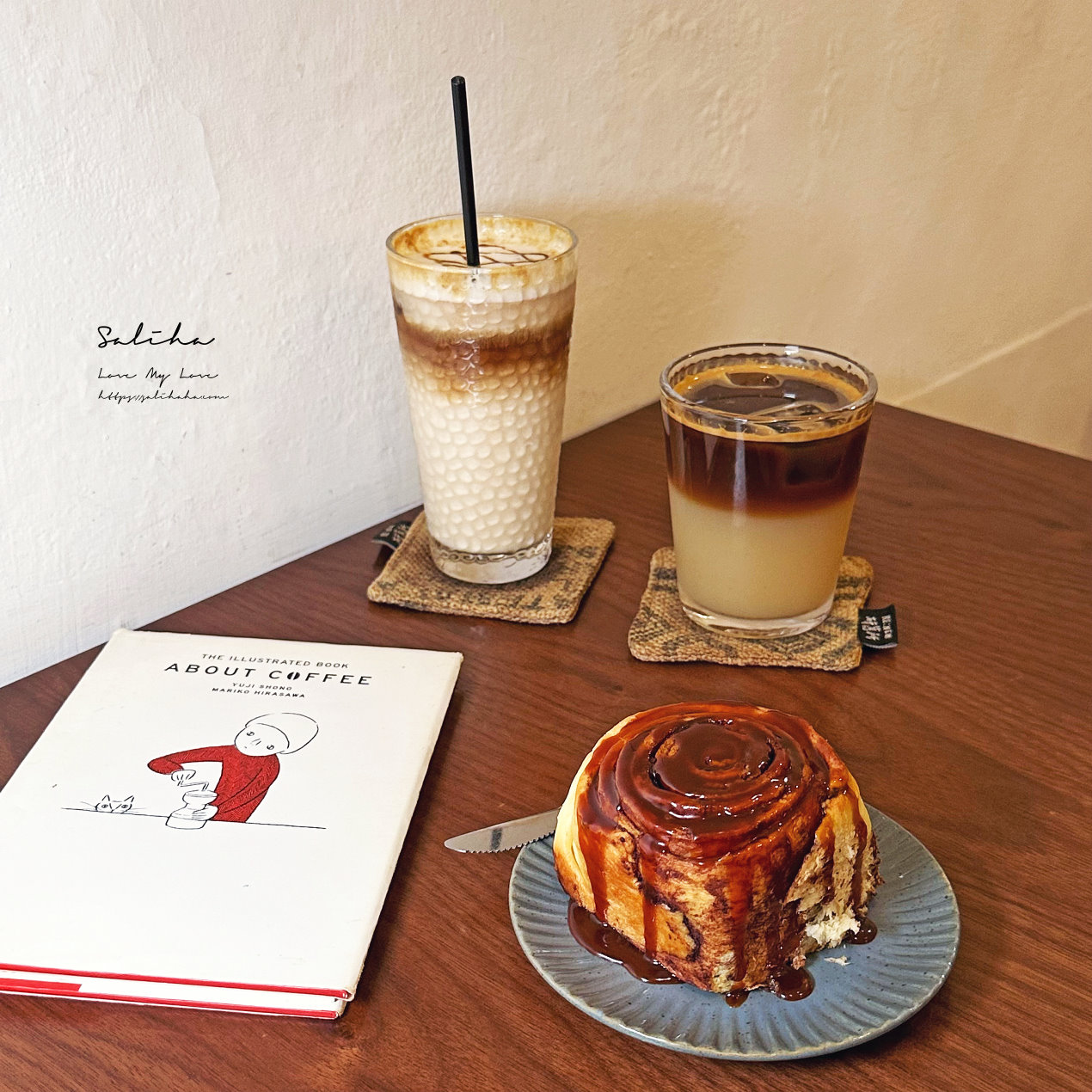 【新北】那裡的咖啡店-看本書,再來份美味肉桂捲跟蘋果美式,菜單 - 第13張圖 板橋咖啡廳推薦那裡的咖啡店氣氛舒服飲料好喝還有美味肉桂捲 (1)