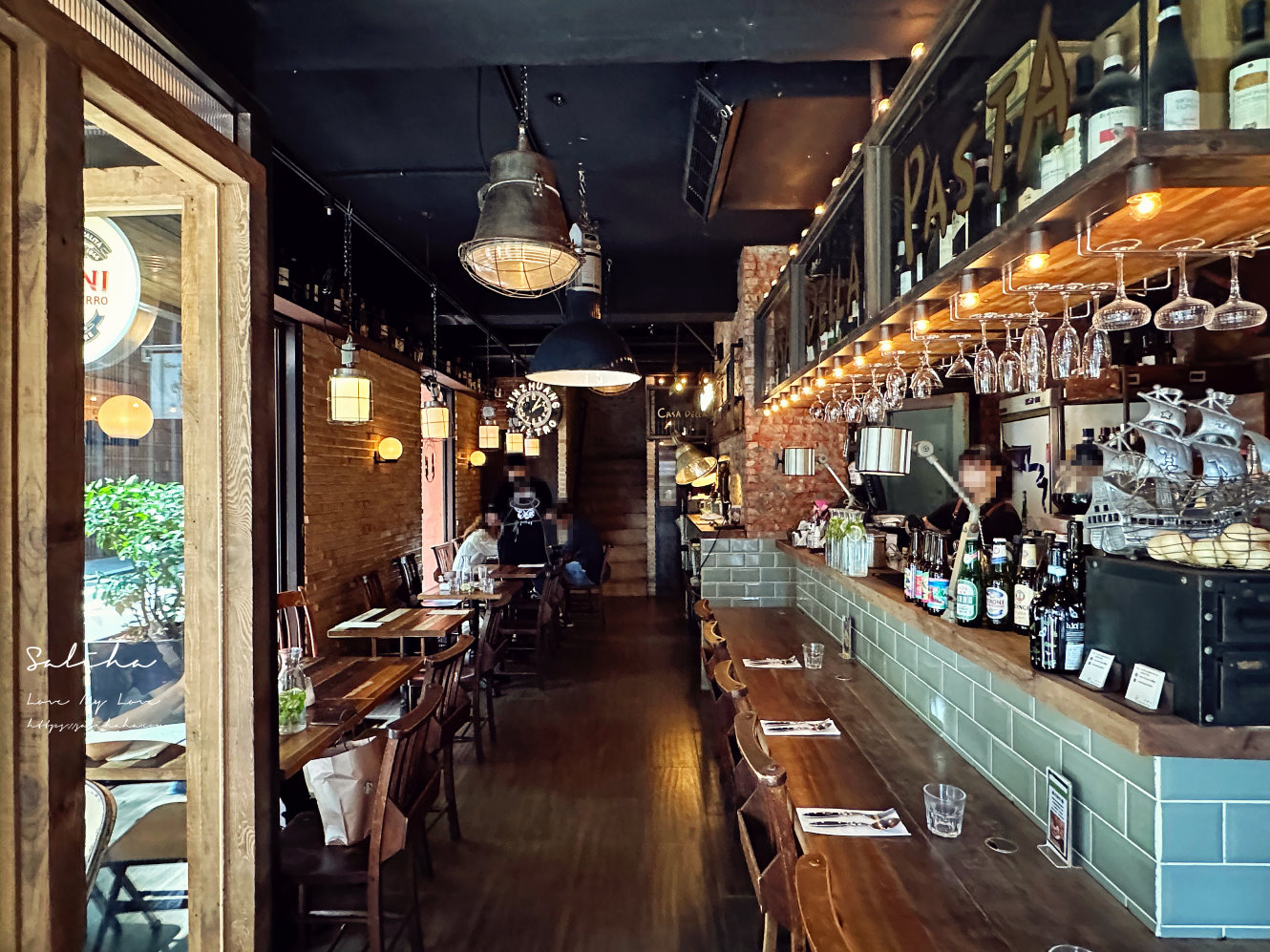義麵坊中山店台北歐風浪漫餐廳義大利麵商業午餐歐風小酒館 (3)