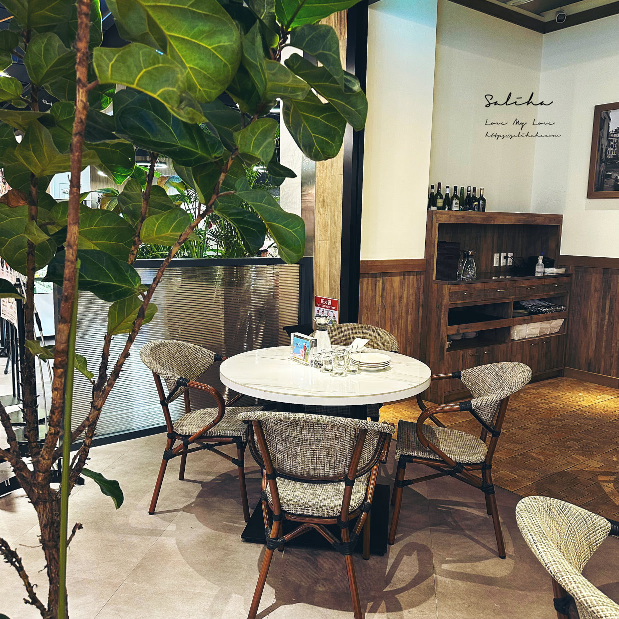 【新北】BELLINI Pasta Pasta-植物風優雅義大利麵餐廳,好吃手工窯烤披薩 - 第6張圖 Bellini pasta pasta新店裕隆城餐廳好吃披薩義大利麵 (2)