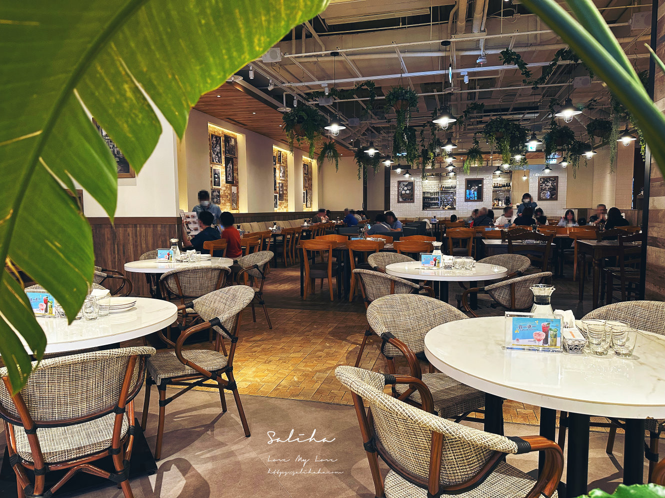 【新北】BELLINI Pasta Pasta-植物風優雅義大利麵餐廳,好吃手工窯烤披薩 - 第5張圖 Bellini pasta pasta新店裕隆城餐廳好吃披薩義大利麵 (3)