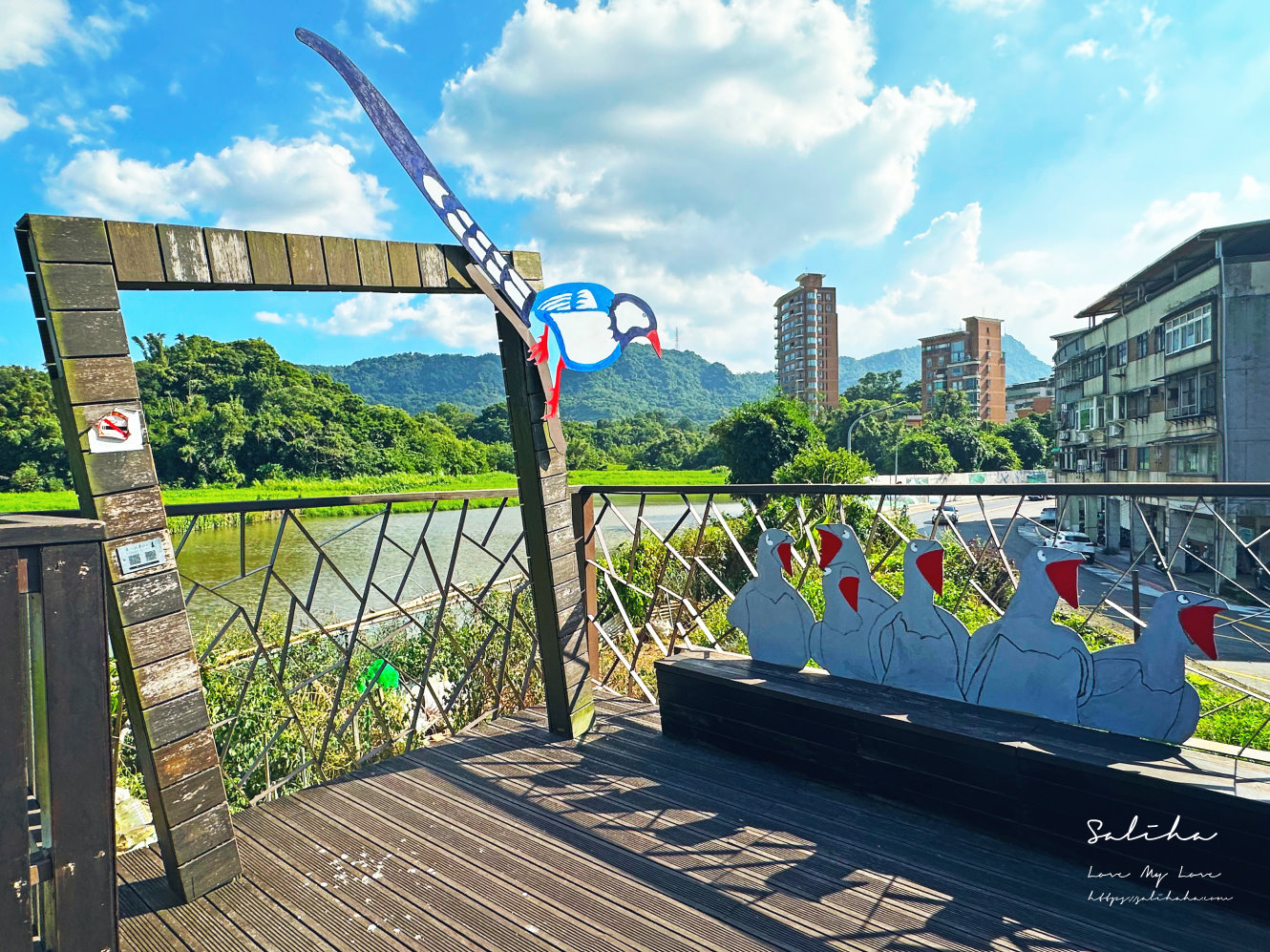 台北昆陽站景點新庄仔埤賞鳥平台 (2)
