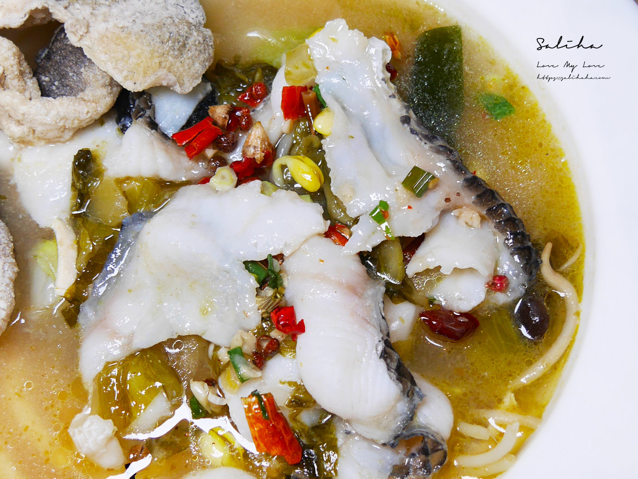 新店個人式酸菜魚好想摸魚麻辣魚酸香魚米線 (3)