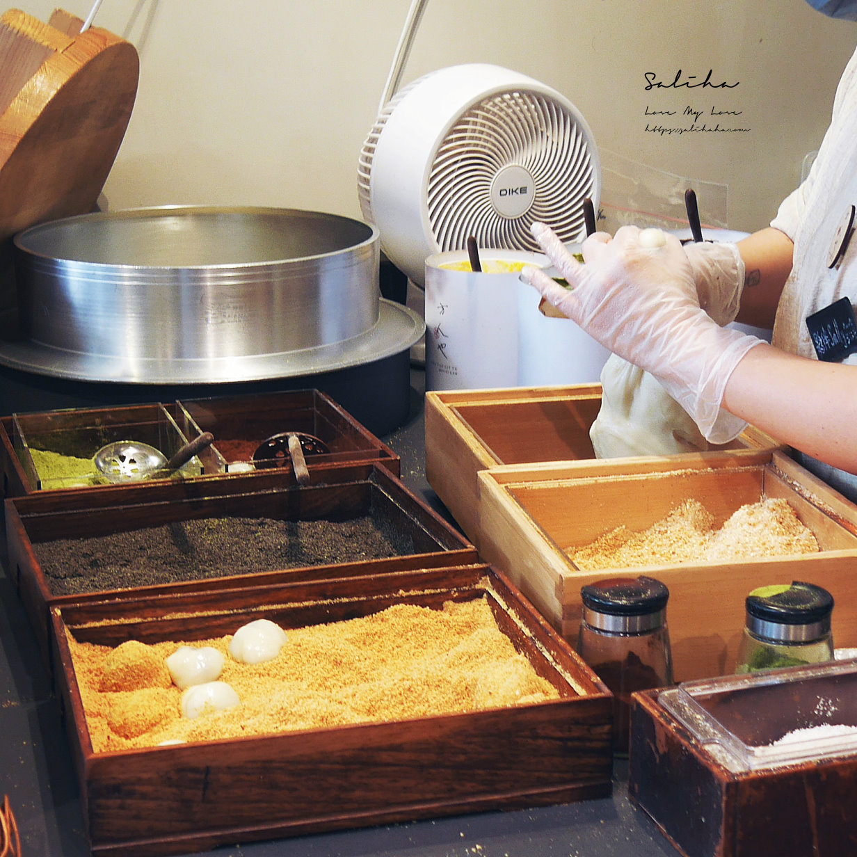方人也鮮奶麻糬江子翠站美食公園旁的風雅甜品店 (3)