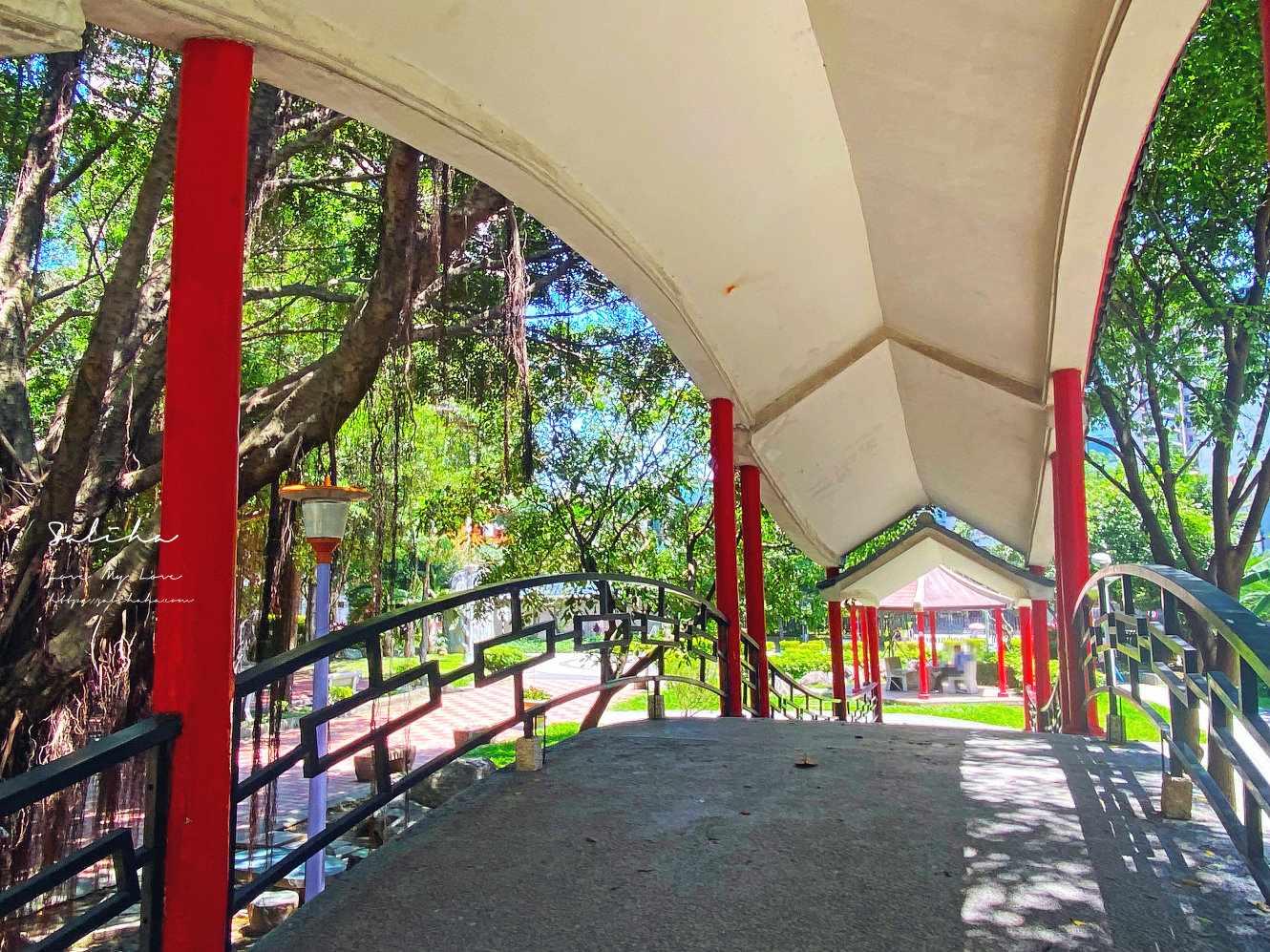 【新北】石雕公園-親子休閒好去處!巨大觀音像x兒童遊樂區x中式造景 - 第14張圖 板橋散步好去處江子翠石雕公園占地廣還有遊樂設施及中式古典造景 (5)