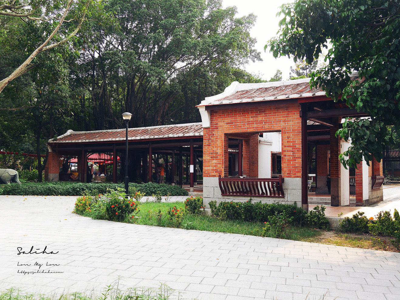 板橋景點古色古香一秒穿越的江子翠農村公園 (10)