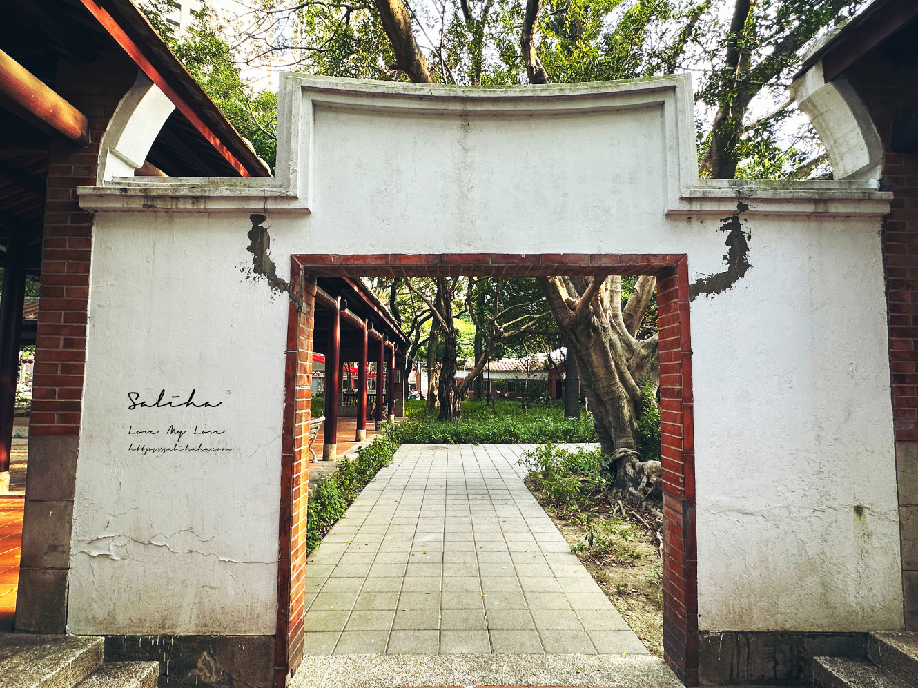 板橋景點古色古香一秒穿越的江子翠農村公園 (15)