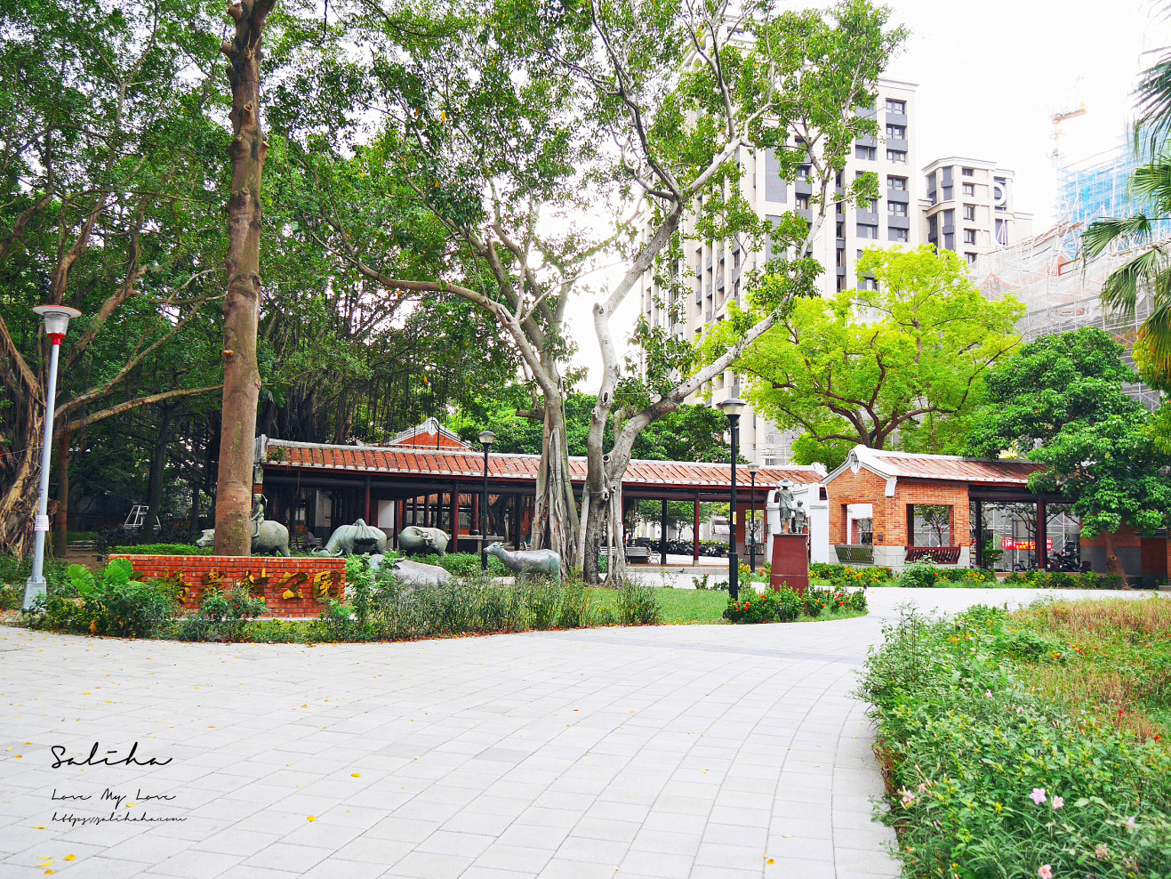 板橋景點古色古香一秒穿越的江子翠農村公園 (7)