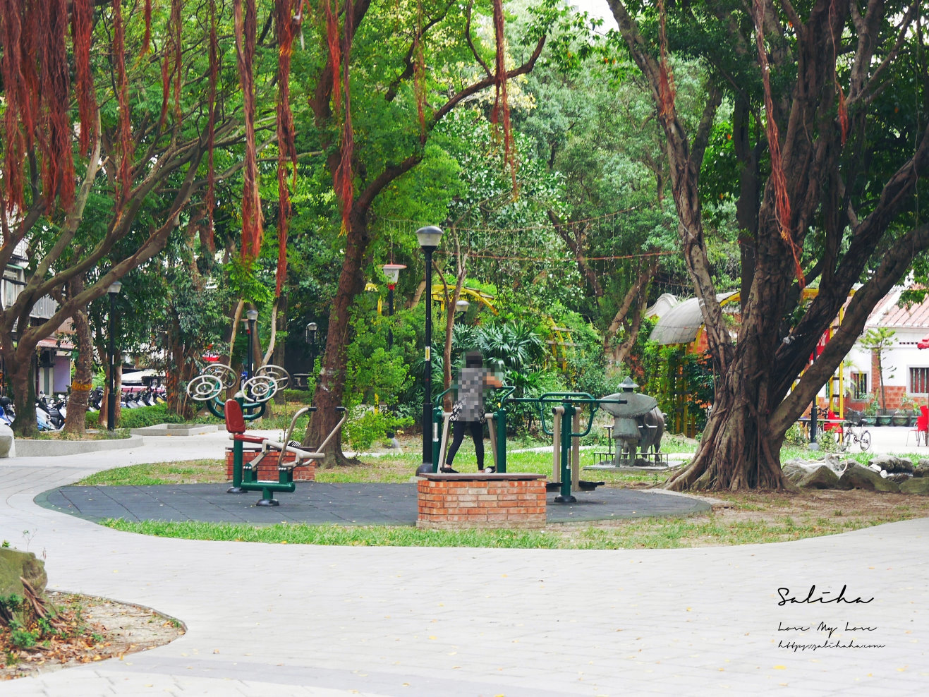 板橋景點古色古香一秒穿越的江子翠農村公園 (8)