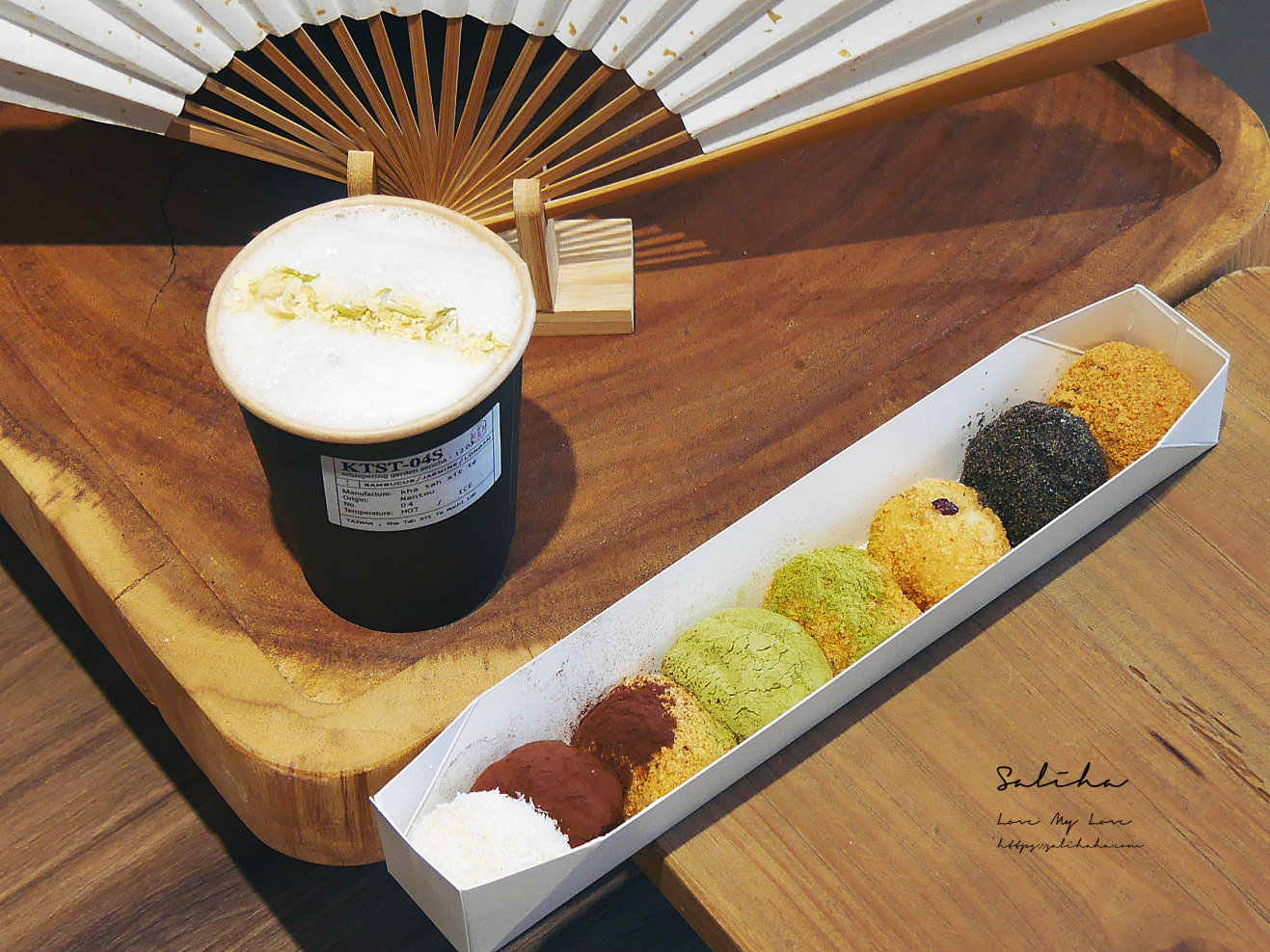 板橋美食推薦好吃甜點飲料店方人也鮮奶麻糬江翠店八種口味包餡麻糬 (3)