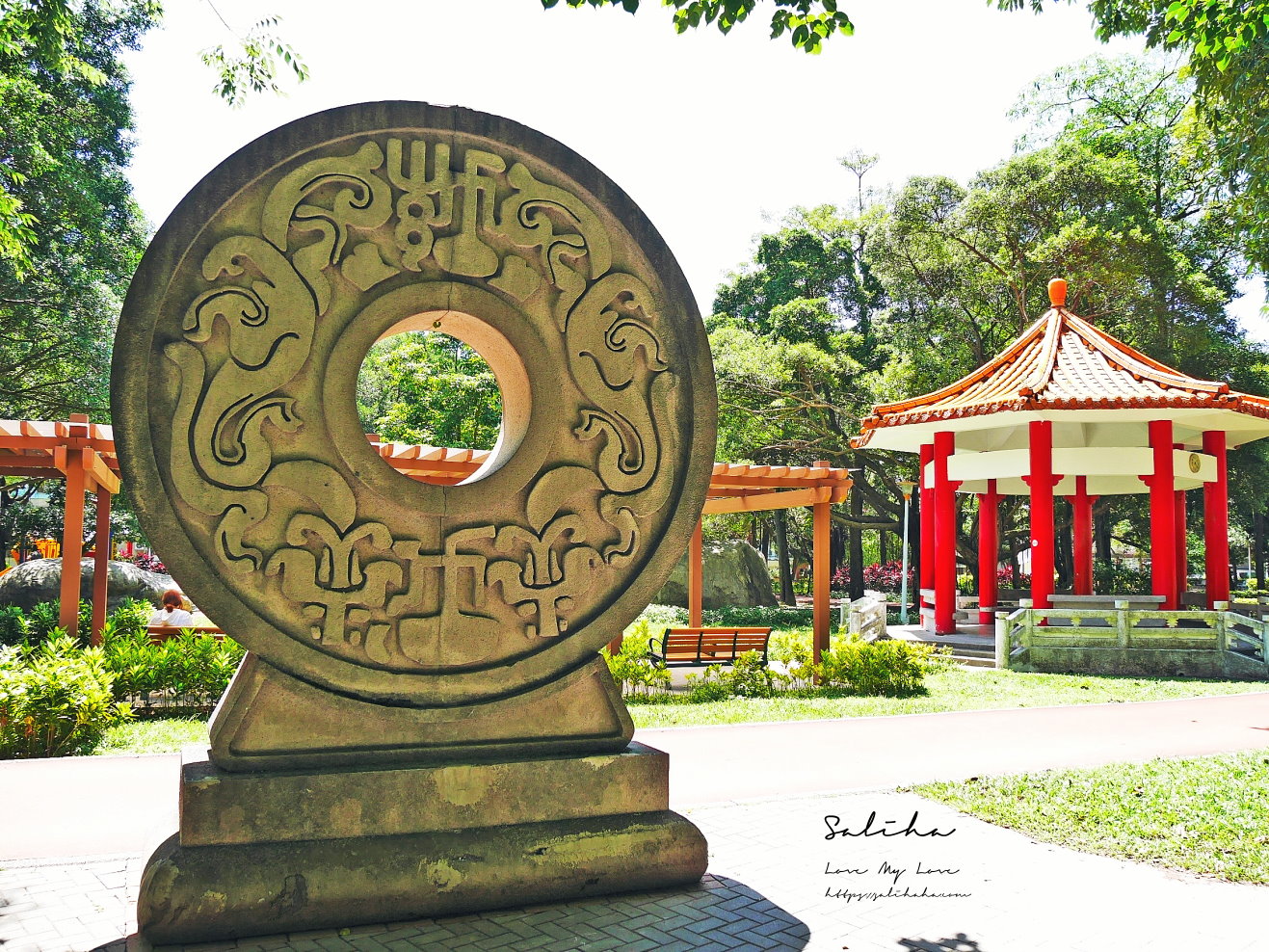 【新北】石雕公園-親子休閒好去處!巨大觀音像x兒童遊樂區x中式造景 - 第15張圖 板橋親子景點石雕公園12生肖雕像巨大觀音像及免費兒童遊樂區 (1)