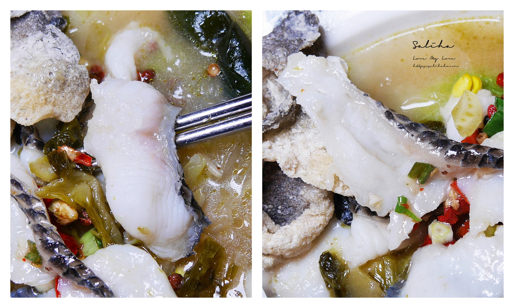 裕隆城美食好吃個人式酸菜魚好想摸魚