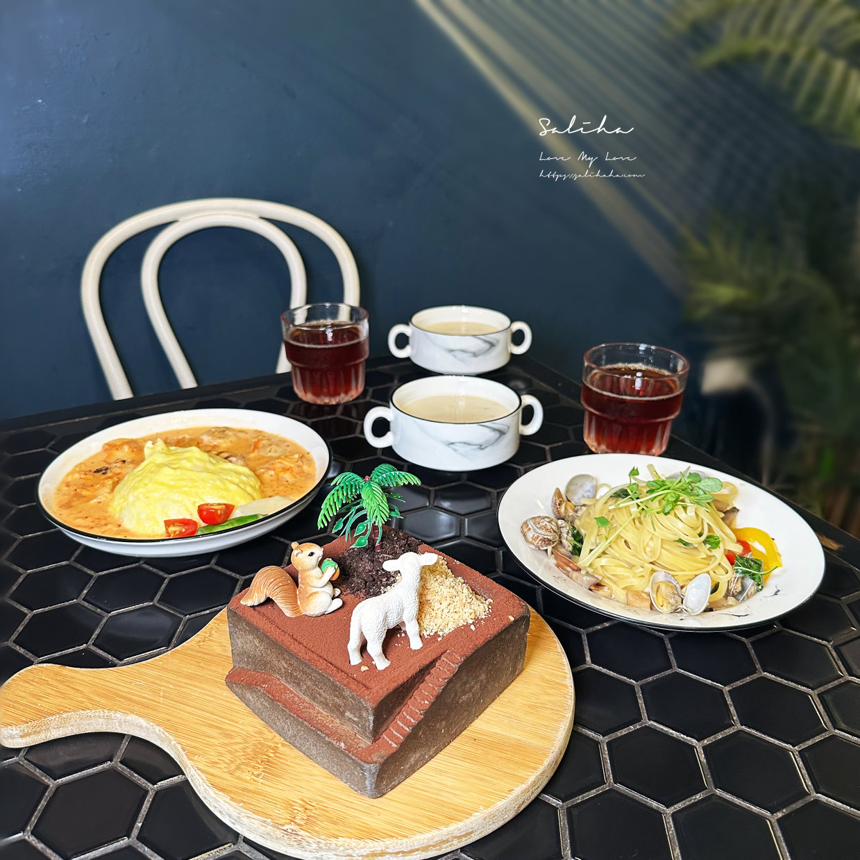 【台北商業午餐推薦】Hërs biströ她/的餐酒-強推浮誇系美味提拉米蘇!平價百元義大利麵,菜單 - 第10張圖 【台北商業午餐推薦】Hërs biströ她/的餐酒-強推浮誇系美味提拉米蘇!平價百元義大利麵,菜單