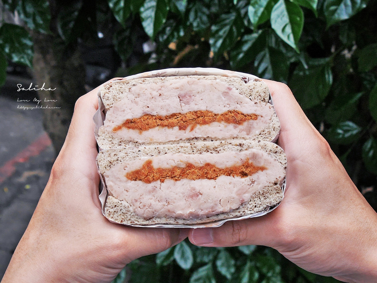 【新北】5街2號早午餐-超爆滿芋泥肉鬆吐司跟少見的抹茶醬厚片,菜單