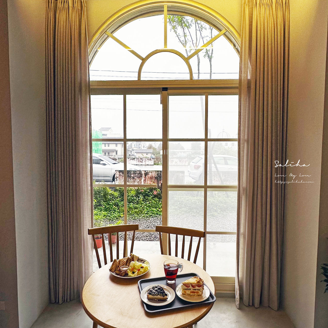 【宜蘭員山美食】食聚咖啡-洋房裡的超人氣水果千層,早午餐附飲料,菜單