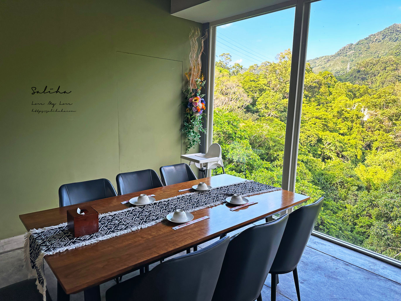 【新北】山景餐廳-超美!坐著吃熱炒就能被群巒環抱的景觀餐廳,菜單