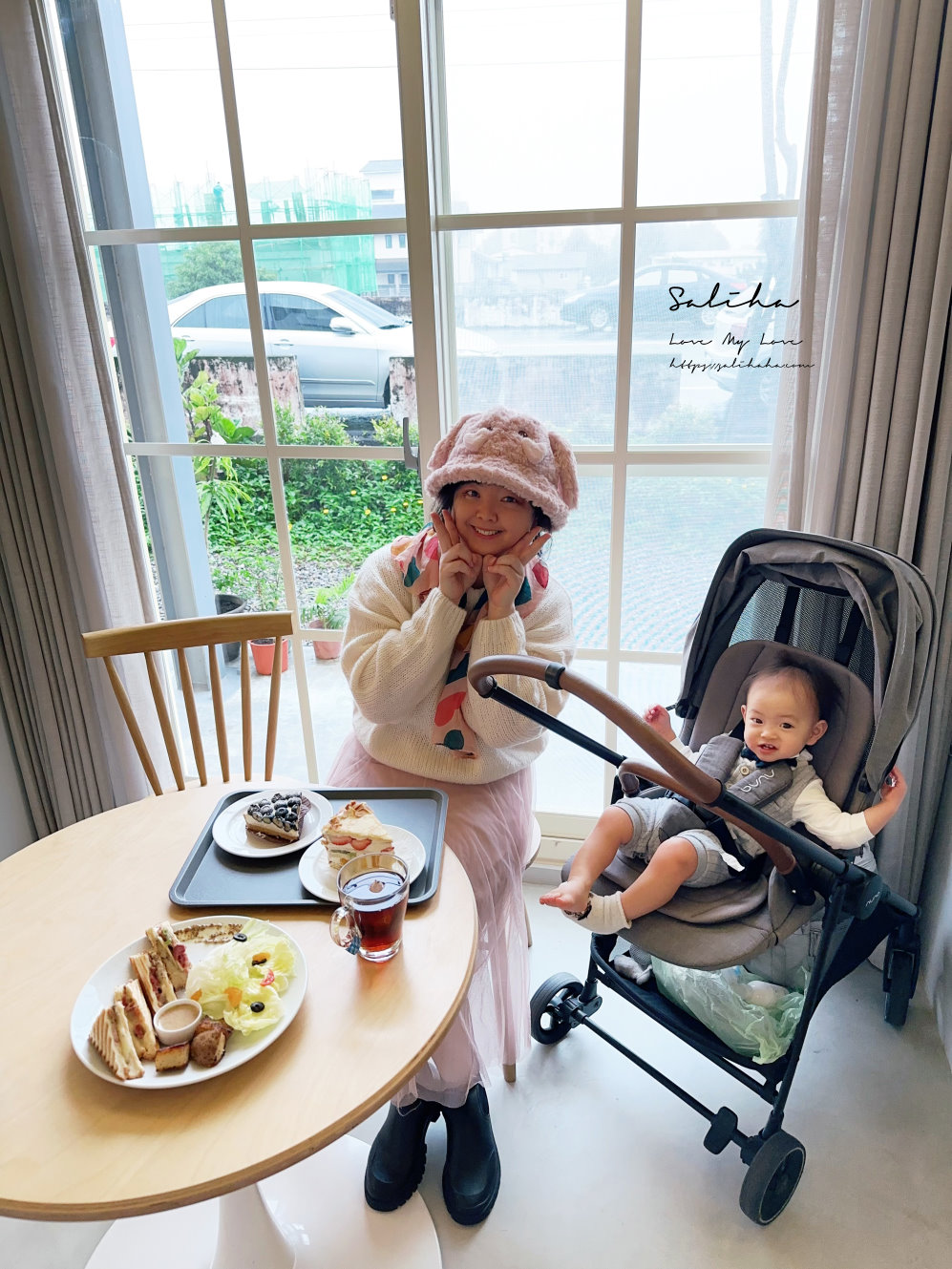 【宜蘭員山美食】食聚咖啡-洋房裡的超人氣水果千層,早午餐附飲料,菜單