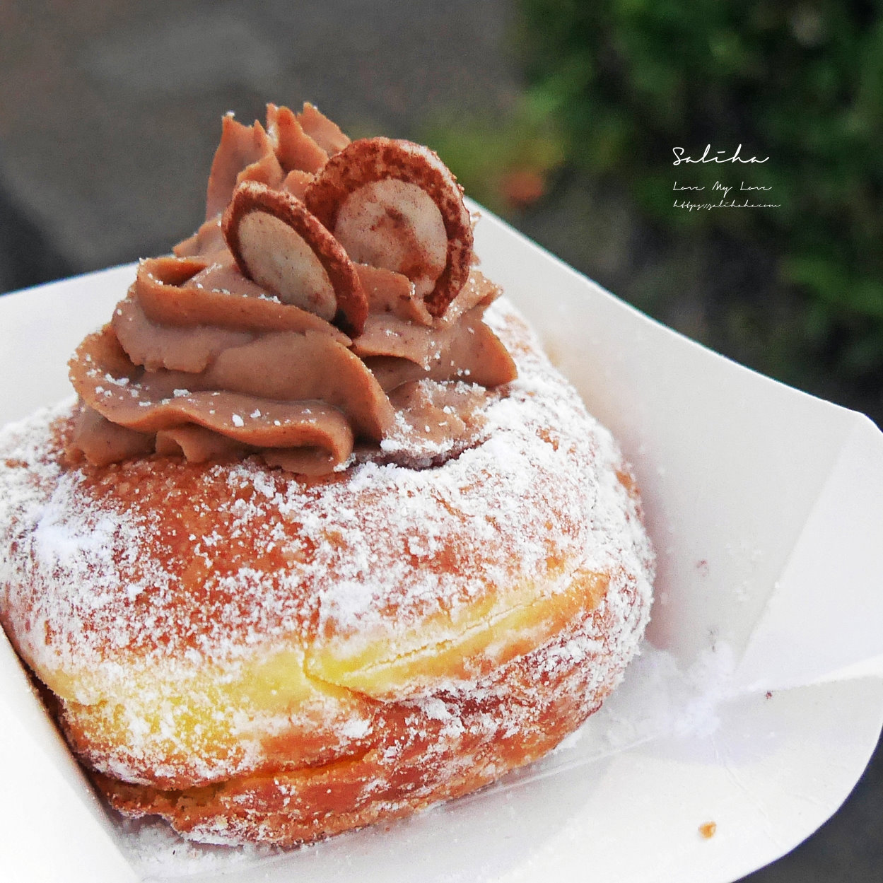 【台北車站必吃美食】雪系町-日本生甜甜圈專賣店,療癒系雪山布丁,菜單