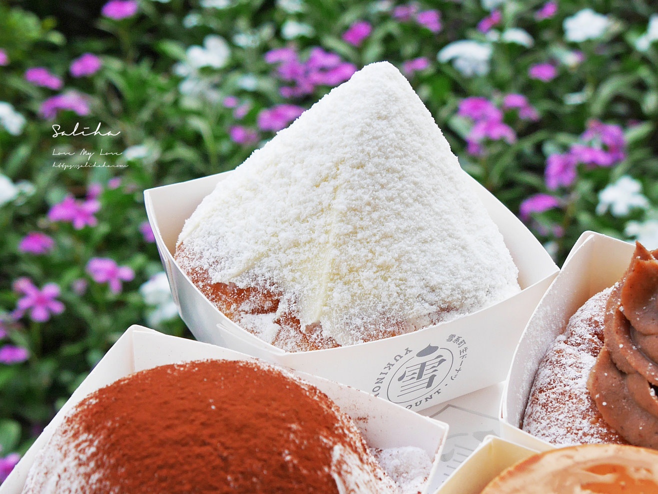 【台北車站必吃美食】雪系町-日本生甜甜圈專賣店,療癒系雪山布丁,菜單