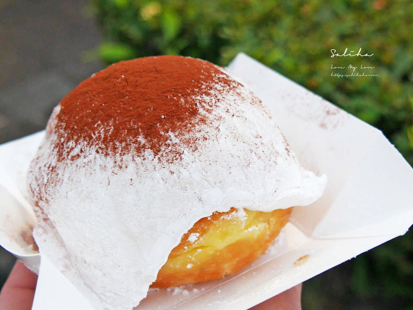 【台北車站必吃美食】雪系町-日本生甜甜圈專賣店,療癒系雪山布丁,菜單