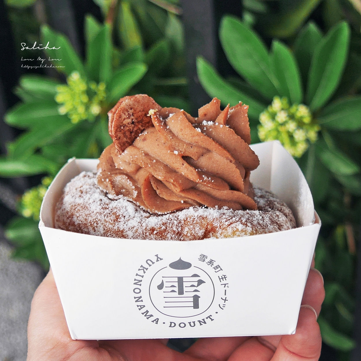 【台北車站必吃美食】雪系町-日本生甜甜圈專賣店,療癒系雪山布丁,菜單