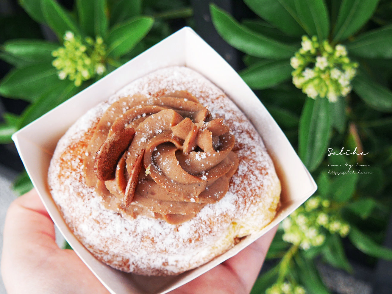 【台北車站必吃美食】雪系町-日本生甜甜圈專賣店,療癒系雪山布丁,菜單