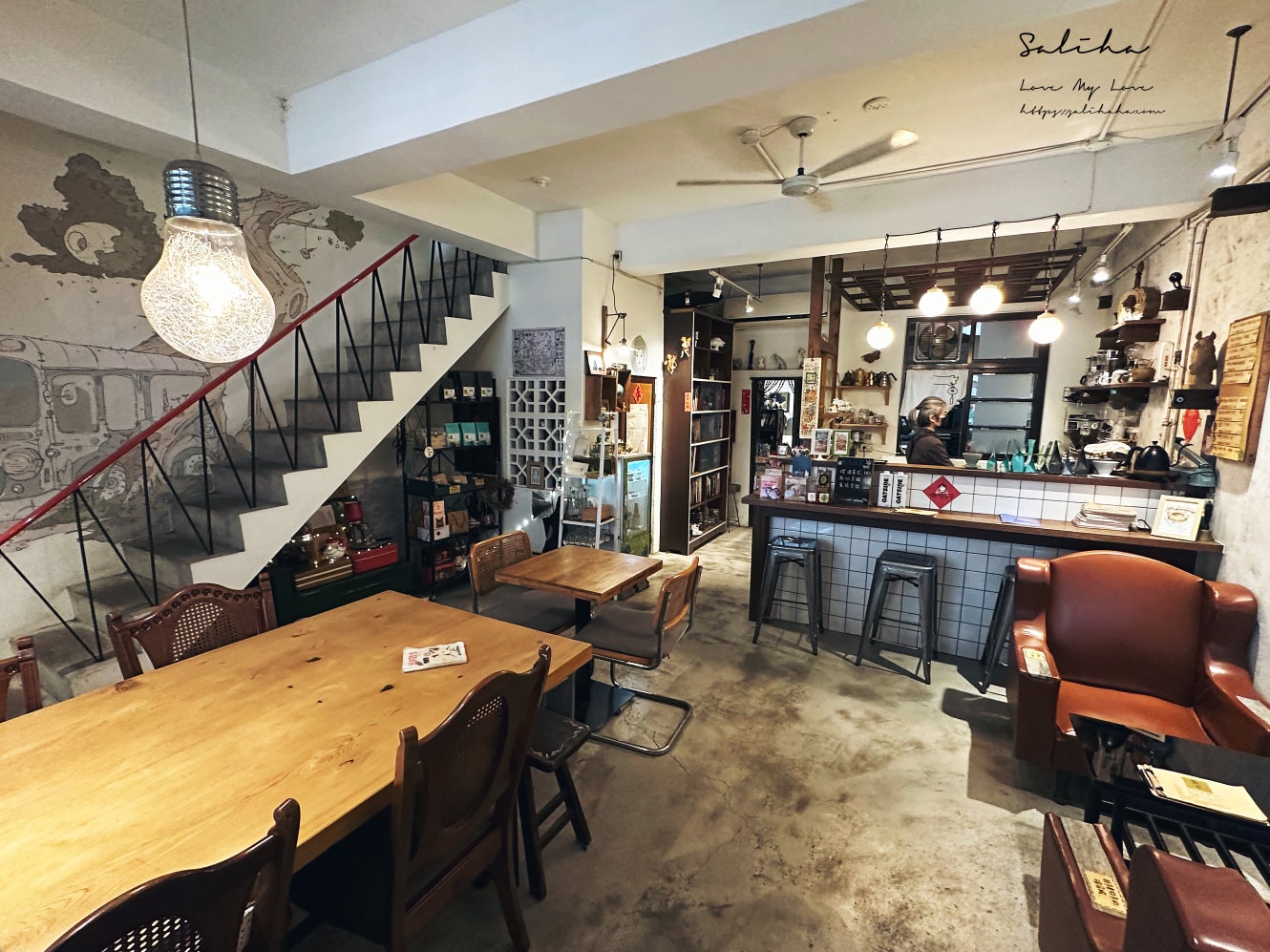 【宜蘭咖啡廳】散步Cafe Sanpo-不只是古董風老屋!與大人系布丁完美邂逅,菜單