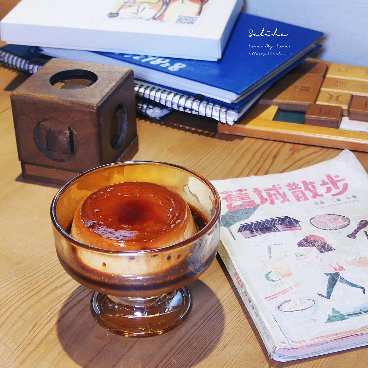 【宜蘭咖啡廳】散步Cafe Sanpo-不只是古董風老屋!與大人系布丁完美邂逅,菜單