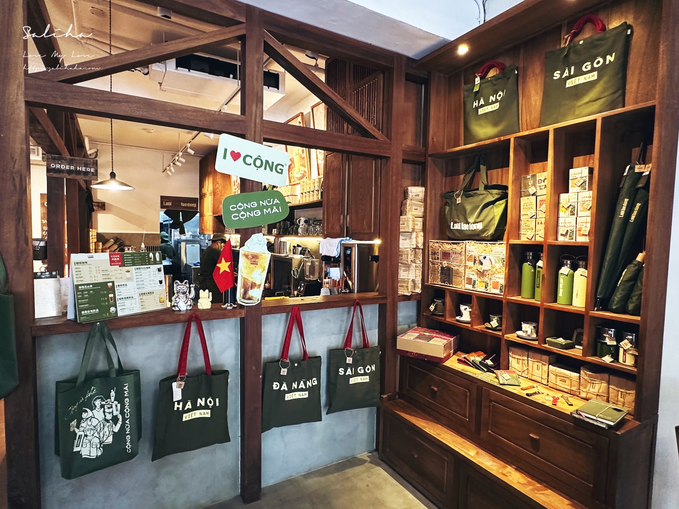 【國父紀念館站咖啡廳】Cộng Cà Phê光復南店-難忘的八角肉桂香!在台北走入越南懷舊記憶,菜單