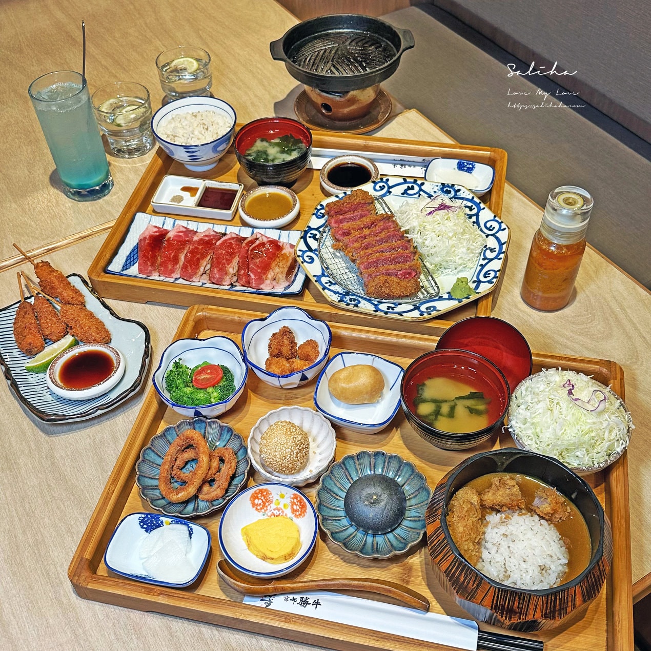 【新店裕隆城】京都勝牛-壽星全桌8折超划算!炸牛排x燒肉雙重美味,再推豐盛商業午餐定食,菜單