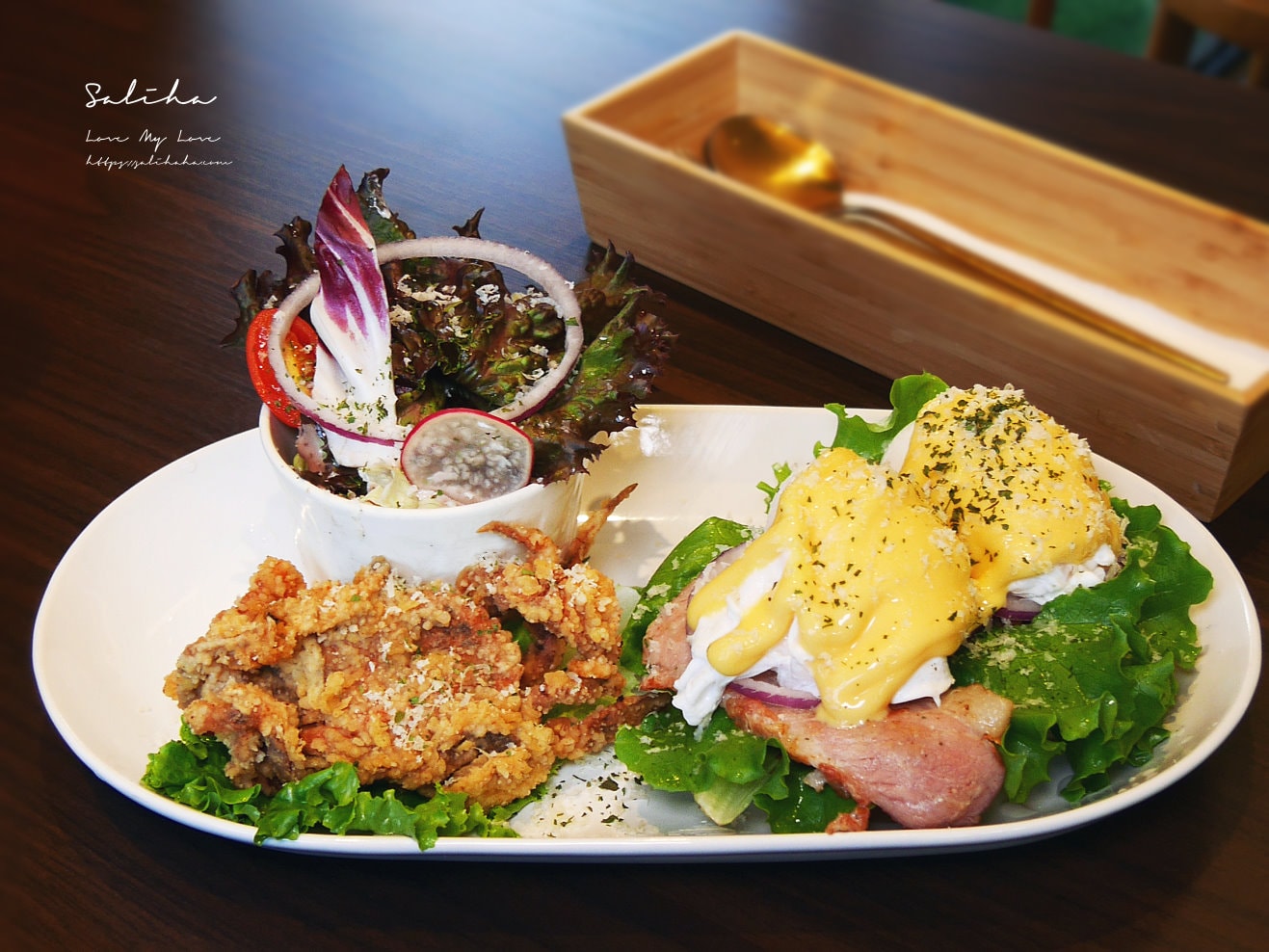 【桃園區美食】金茂宜咖啡國豐店-美味軟殼蟹早午餐附飲料,停車方便聚餐推薦,菜單
