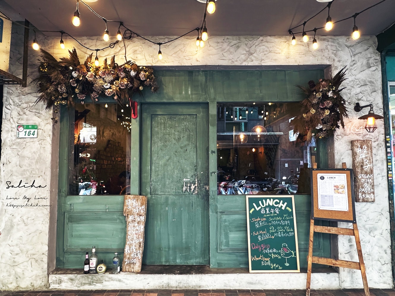 【西門町美食】盤子餐酒Piatto Bistro-強推!牛排義大利麵附飲料只要200元,隱藏版高cp值浪漫午餐,菜單