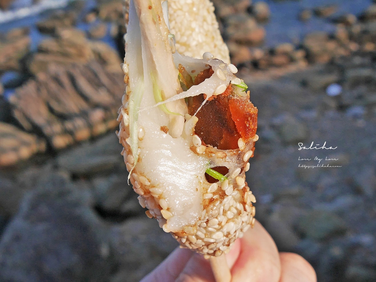 基隆外木山【益心居海鮮麻糬】藏在海邊的奇葩美味!一吃就後悔的烏魚子麻糬,菜單 - 第14張圖 基隆外木山【益心居海鮮麻糬】藏在海邊的奇葩美味!一吃就後悔的烏魚子麻糬,菜單