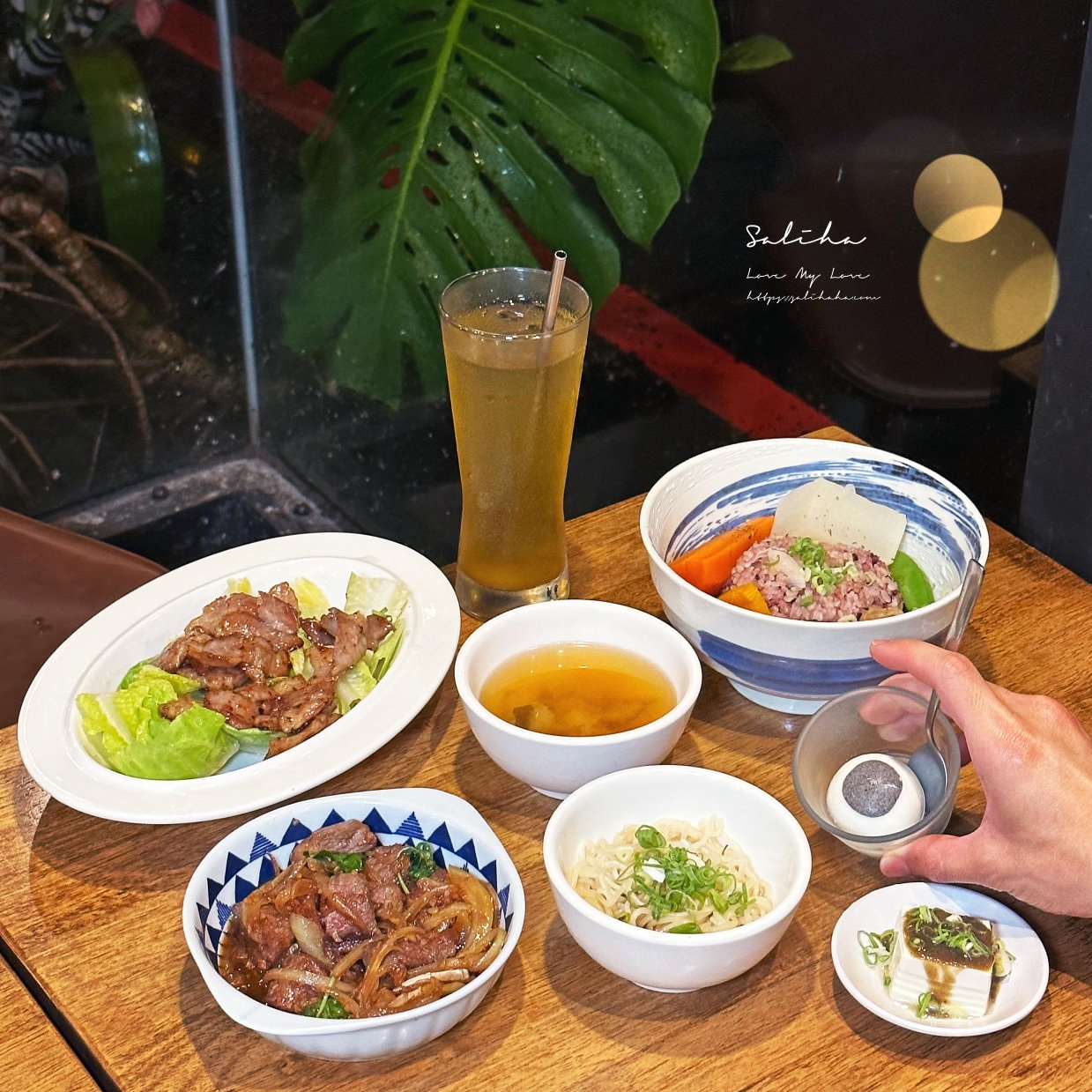 【宜蘭市美食】蘭波LanPO-植物系玻璃屋的驚豔三杯骰子牛,菜單,停車方便