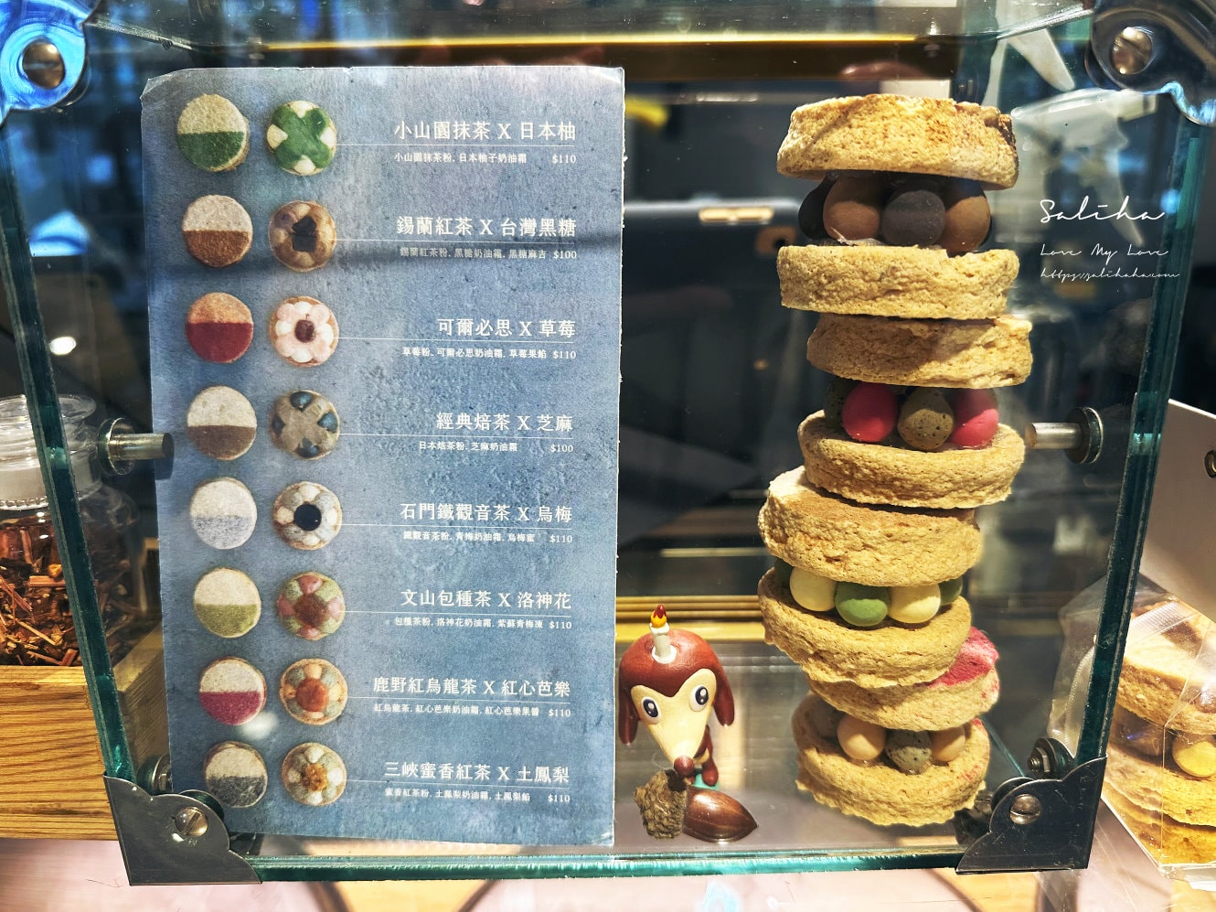板橋站咖啡廳【點點甜甜】板橋四大甜點！藏在綠意後的花藝風美好，必點抹茶戚風,菜單