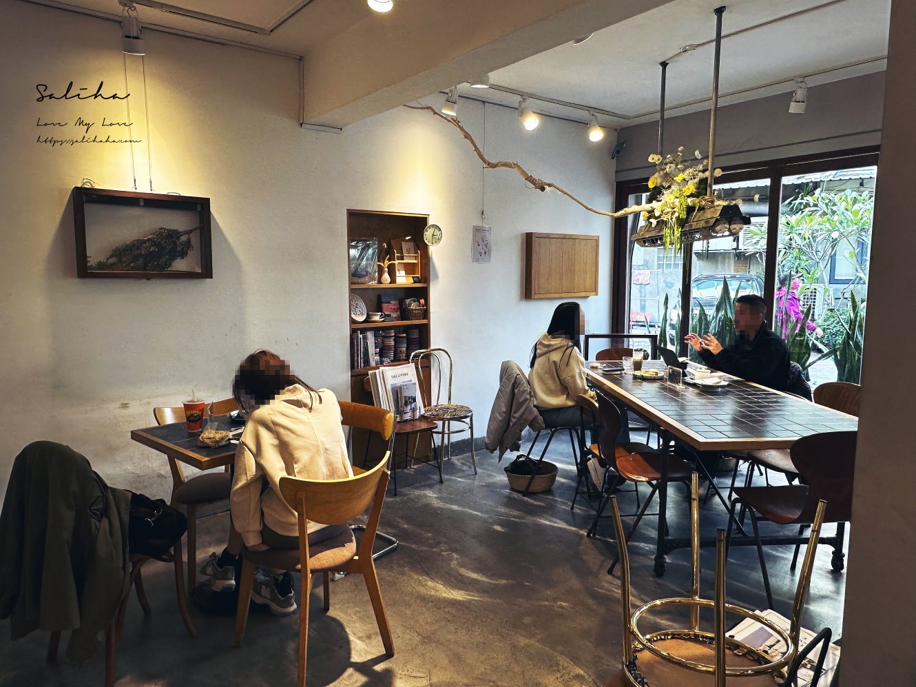 板橋站咖啡廳【點點甜甜】板橋四大甜點！藏在綠意後的花藝風美好，必點抹茶戚風,菜單
