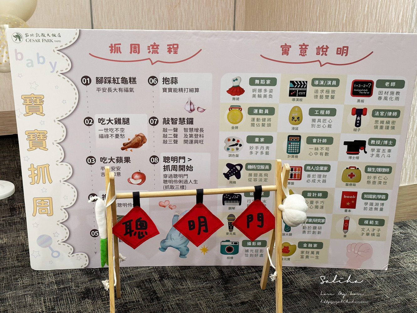 台北飯店抓周推薦【台北凱撒大飯店抓周方案價格】一桌就包廂!免費氣球佈景道具、果汁暢飲 - 第14張圖 台北飯店抓周推薦【台北凱撒大飯店抓周方案價格】一桌就包廂!免費氣球佈景道具、果汁暢飲