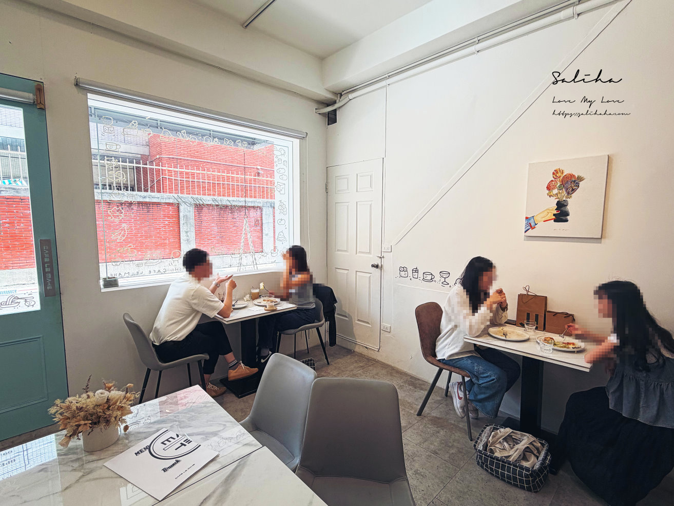 大安站咖啡廳【CAFE LE MAHE】被早午餐耽誤的超強巴斯克！香辣牛排義大利麵(菜單)