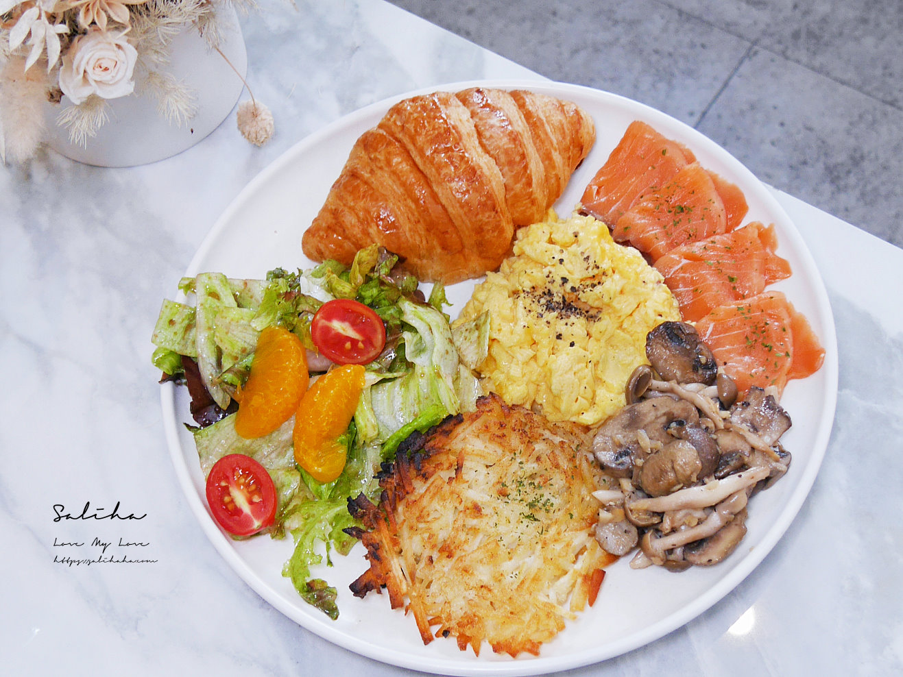 大安站咖啡廳【CAFE LE MAHE】被早午餐耽誤的超強巴斯克！香辣牛排義大利麵(菜單)